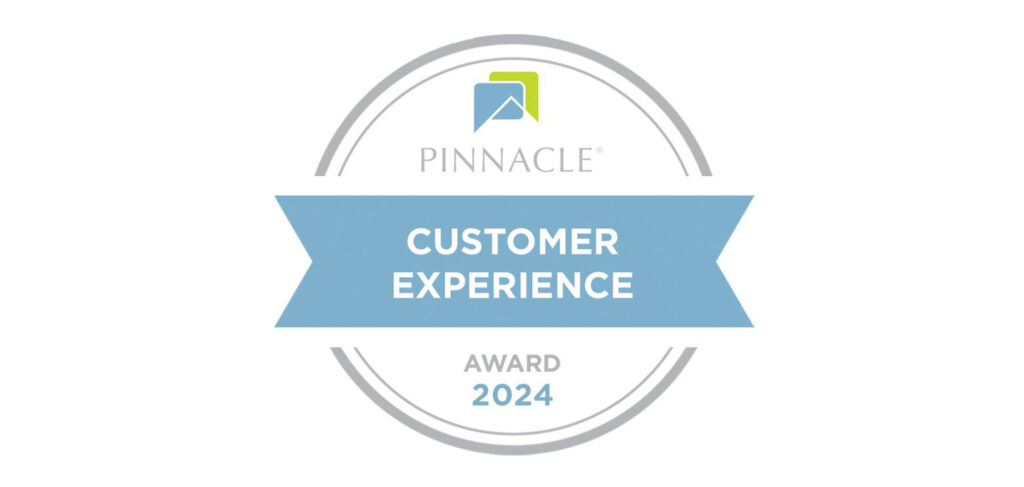 2024 Pinnacle Customer Experience Award seal